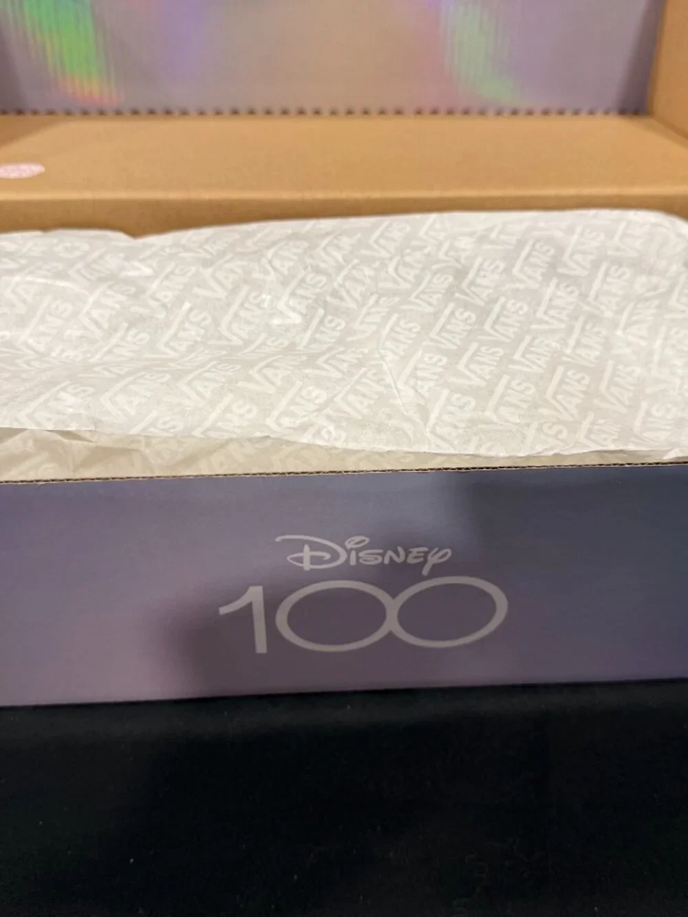 Vans x Disney 100 Authentic Mickey Minnie Shoes Mens 10.5 Womens 12 NWT Box